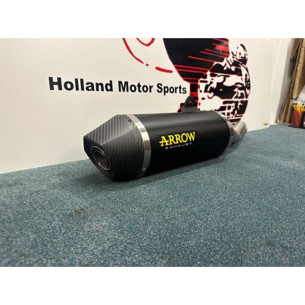 Arrow Race-Tech aluminium dark uitlaat demper - Afbeelding 2