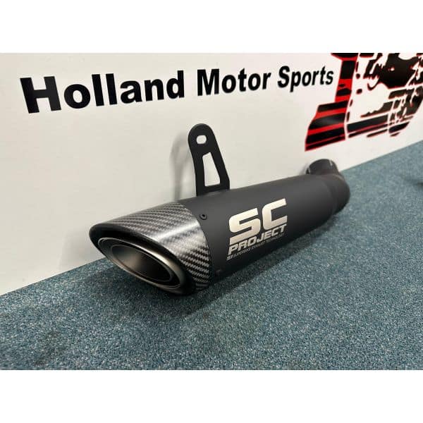 SC Project S1 Titanium zwarte uitlaat demper - Afbeelding 5