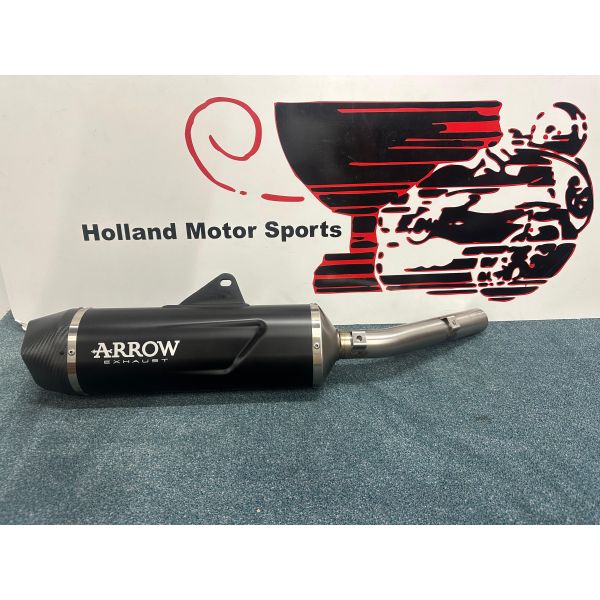 Arrow Indy-Race EVO Aluminium dark uitlaat demper - Afbeelding 2