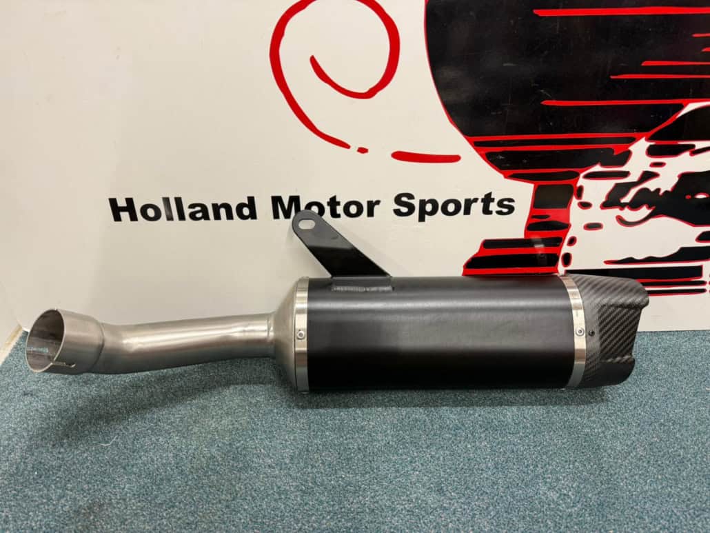 Arrow Indy Race EVO aluminium dark exhaust - Holland Motor Sports